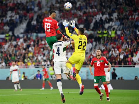 morocco portugal world cup score
